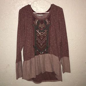 Beaded sweater
